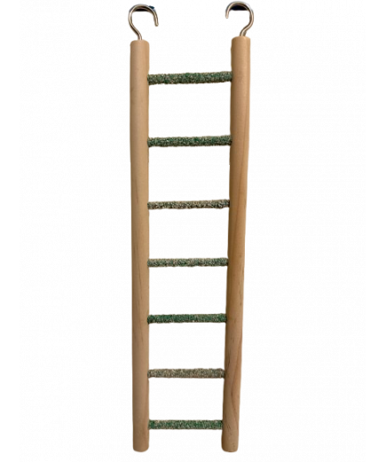 Parrot-Supplies Pedicure Wooden Ladder For Small Birds 7 Steps Parrot-Supplies Pedicure Wooden Ladder For Small Birds 7 Steps